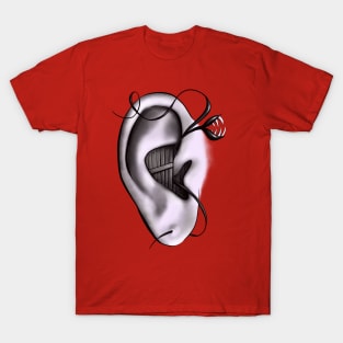 Ear Monster Weird Art T-Shirt